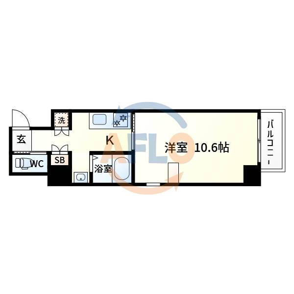 SSK North Osakaの間取り|SSK North Osaka　エントランス