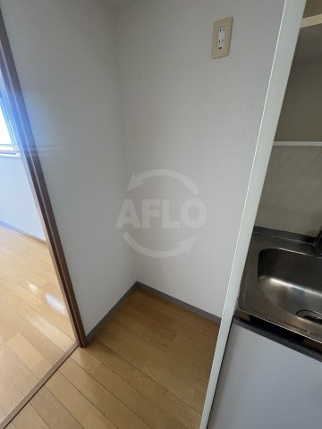 ユニコートのキッチン|冷蔵庫置き場