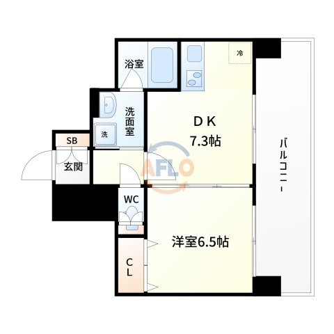 サンレムート・江坂2ndの間取り|間取り