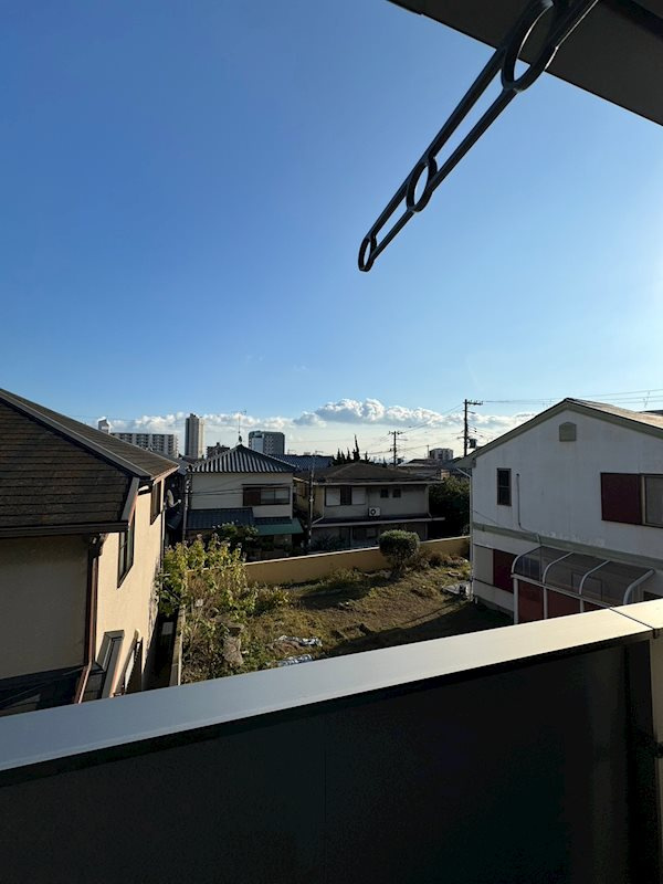 神戸市須磨区月見山町３丁目のアパートの展望
