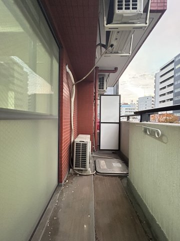 フジマンションのバルコニー