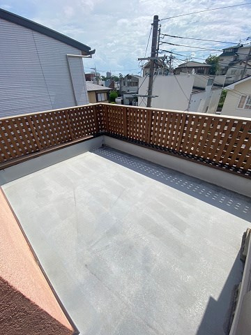 久出ヶ谷町戸建貸家のバルコニー