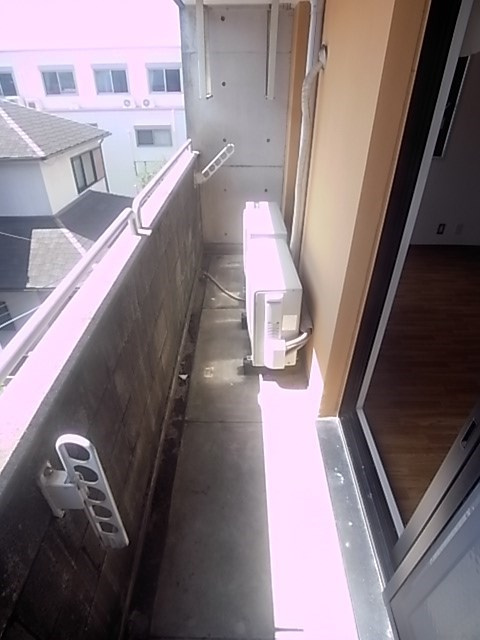 エスポワール若草Ⅱのバルコニー