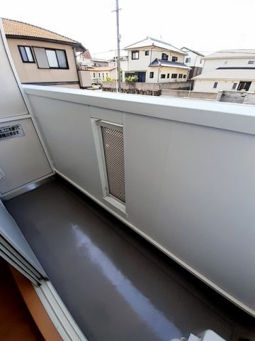シュープリームのバルコニー