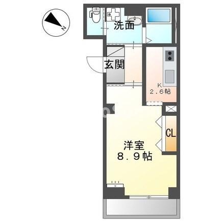 ソレイユ清元の間取り