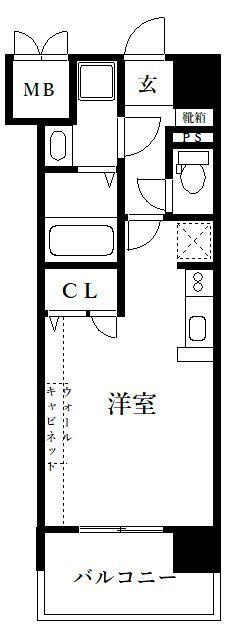 アクアシティ博多サウスステーション の間取り