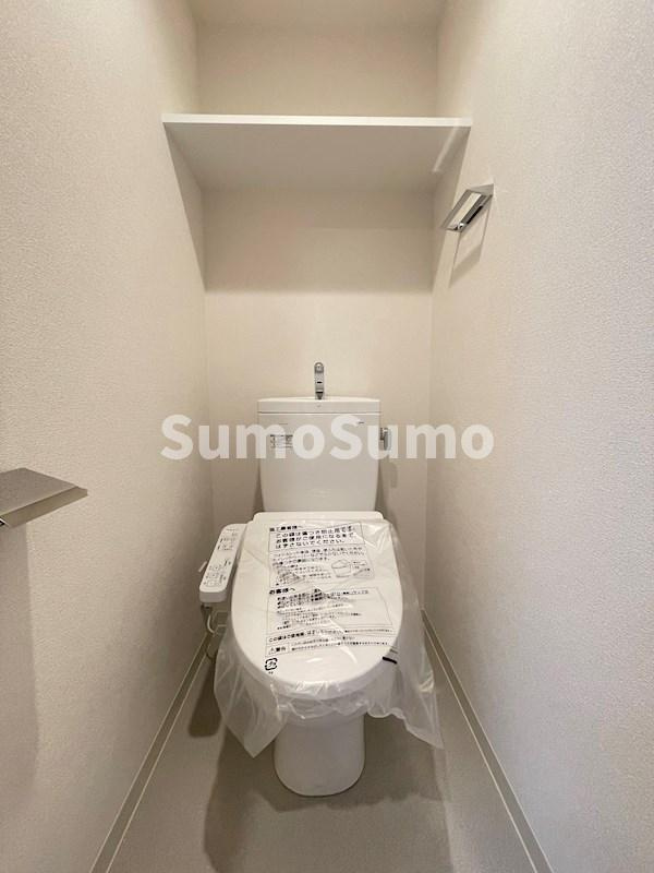 プレサンス ハーバーランド アンド・シーのトイレ|清潔感のあるトイレです