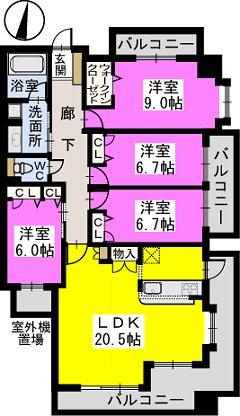 キルンズ防塁の間取り