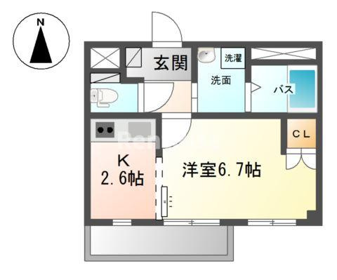 ルミエール　シャトーの間取り