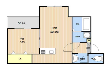 リテラ吉塚東 の間取り