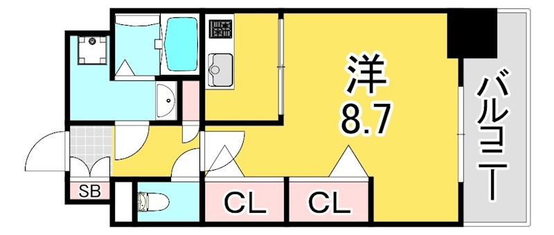 La Fase VERXEED HAKATAの間取り