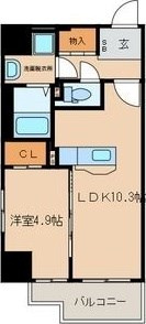 ドムール県庁前の間取り