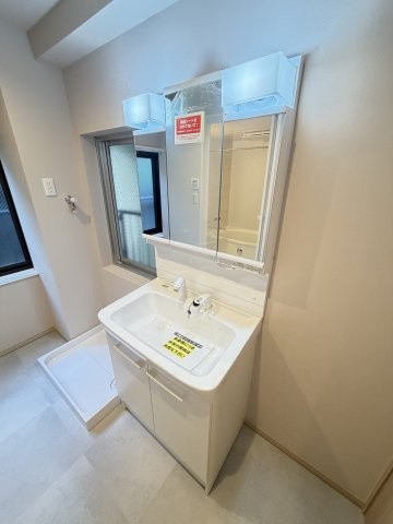 高徳町五丁目マンションの洗面所