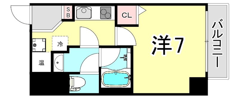 ディア西宮ステーションフロントの間取り
