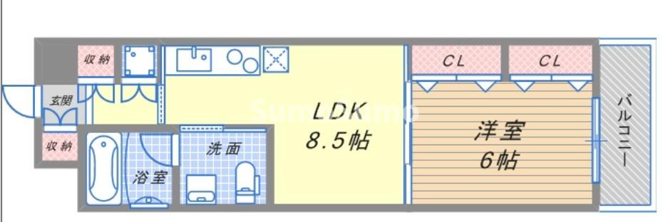 REGINAの間取り
