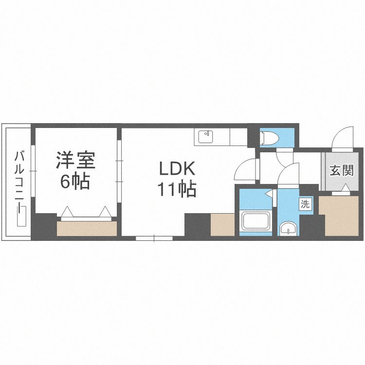 プレシャスの間取り