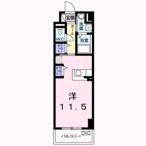 ノーサイド立葉の間取り