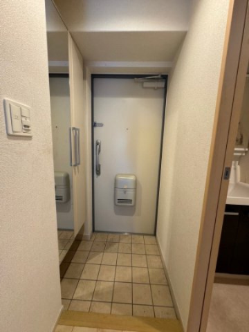 ノーサイド立葉の玄関