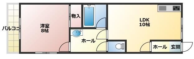ヴィラ夢野の間取り