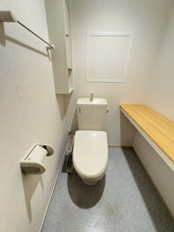 サニーフラットⅡのトイレ|落ち着いたトイレです