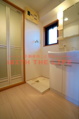 アーニスト新合川【キャッシュバック対象物件】の洗面所|広い洗面スペース