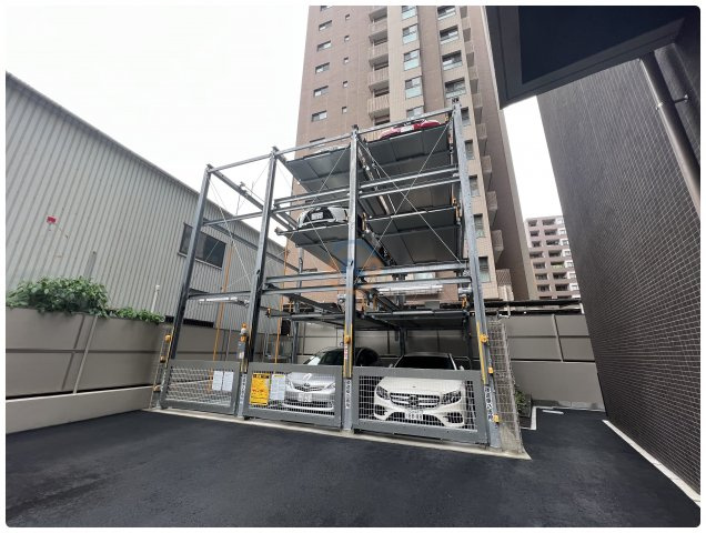 ミラージュパレス四天王寺夕陽丘　五条小学校区の駐車場|ミラージュパレス四天王寺夕陽丘　駐車場