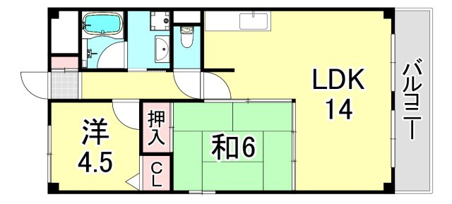 フォワイエセレストの間取り