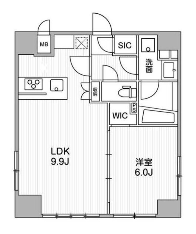 ＡＬＴＥＲＮＡ銀座の間取り