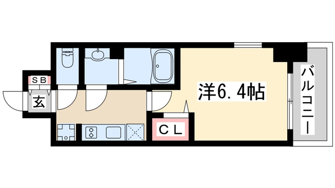 【間取り】 | プレサンス淡路駅前