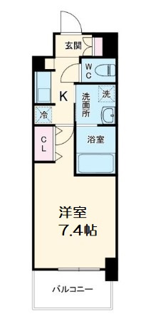 【間取り】 | ミュプレ北浜