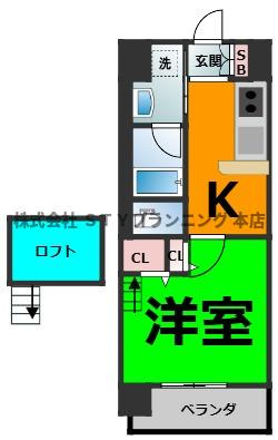 仲介手数料0円！！Aranjuez千原の間取り