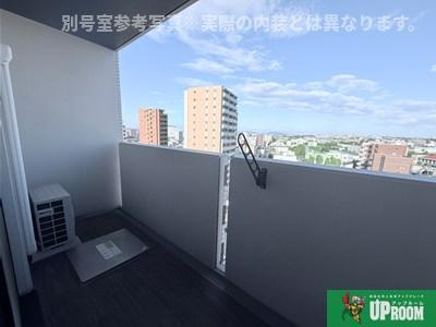 古出来エンブルコートのバルコニー