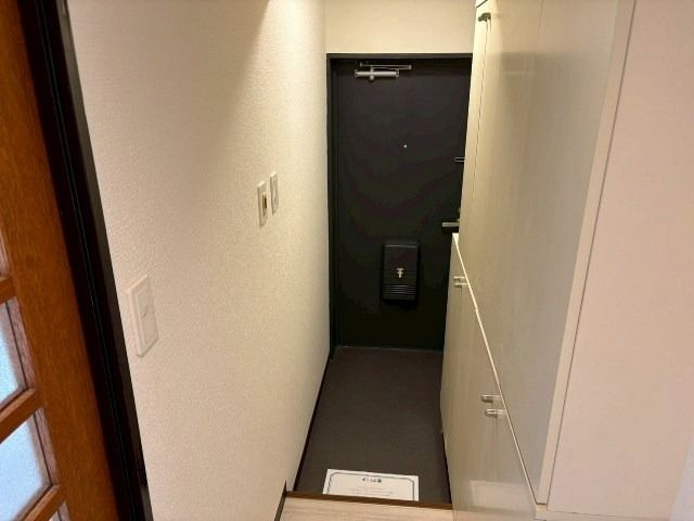 阿部南葛西第１マンションの玄関