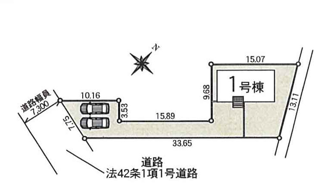 【区画図】 | 新築一戸建て「南足柄市駒形新宿第7」
