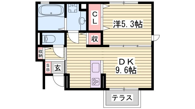 アトールさかえの間取り