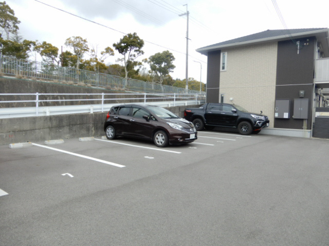 アトールさかえの駐車場
