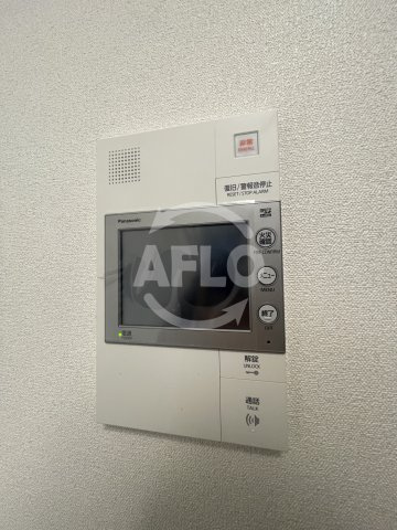プレサンス西九条シティベイのセキュリティ|プレサンス西九条シティベイ　モニター付きインターホン