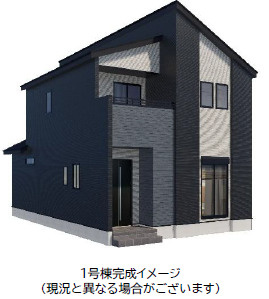 仲介手数料不要　よかタウンAdoble東区上南部3丁目1期【託麻北小・東部中】の外観パース|外観パースです