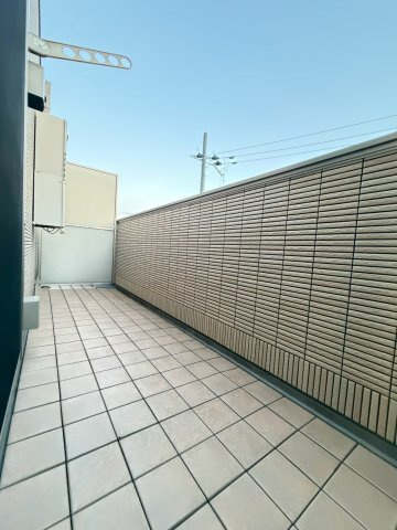 Mahalohaのバルコニー