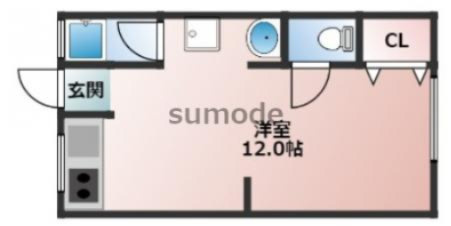 庄ハイツの間取り