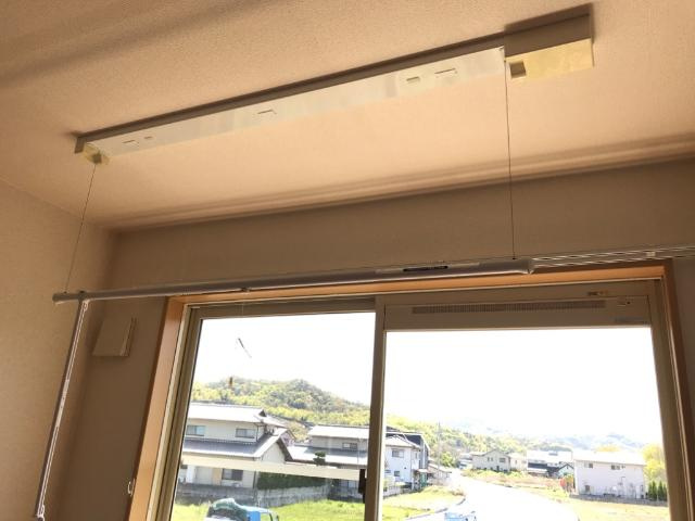 カシータ殿畑の内装|室内物干（イメージ）