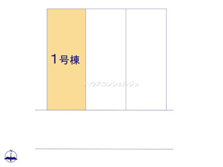 【区画図】 | 名古屋市港区宝神２丁目1303-2【仲介手数料無料】新築一戸建て　1号棟