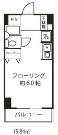 ドミール西船橋の間取り