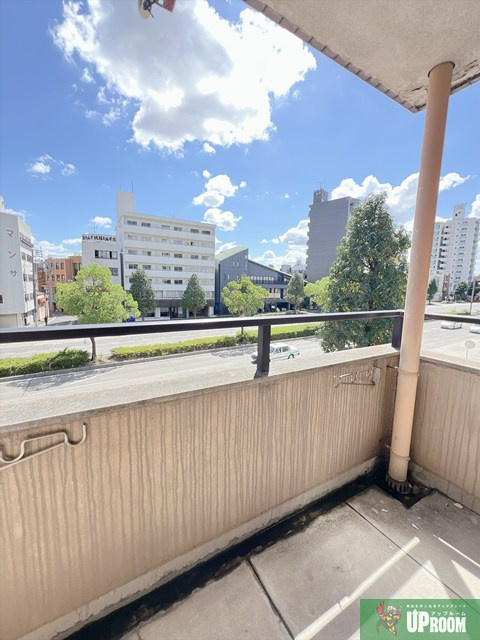 芳野アミティのバルコニー