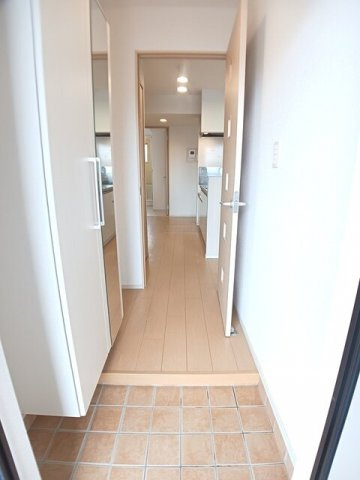 レイクサイドパレスＢの玄関