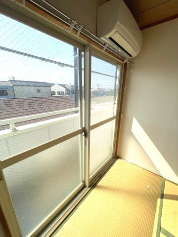 アーバンハイツ三箇のバルコニー