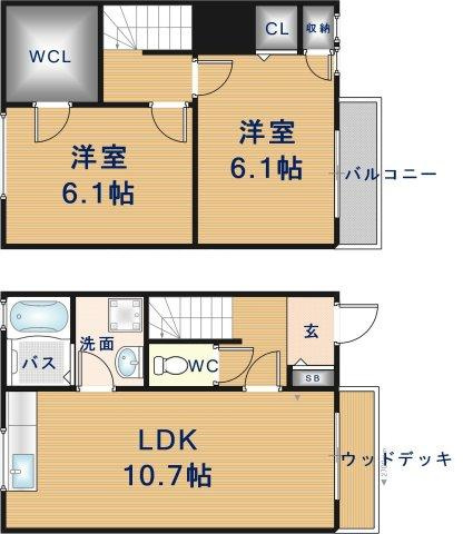 【間取り】 | ジィプソフィラ