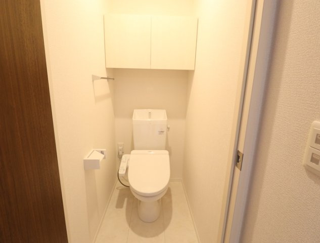 熊本市中央区渡鹿６丁目のアパートのトイレ