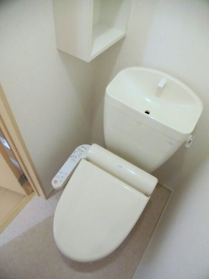 【トイレ】 | ふらん横山Ⅱ | 清潔感のあるトイレです