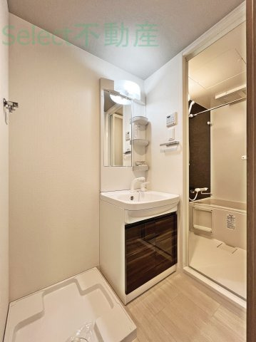 S-RESIDENCE茶屋ヶ坂の洗面所